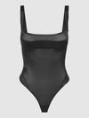 Yvone Shimmer Mesh Bodysuit from Love It Curvy