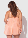 Yvone Shimmer Mesh Babydoll & G-String Set from Love It Curvy