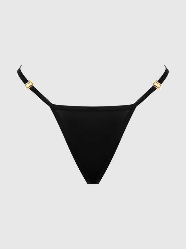 Yvone Shimmer Mesh G-String from Love It Curvy