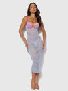 Yvone Lace Plunge Push Up Gown | Love It Curvy