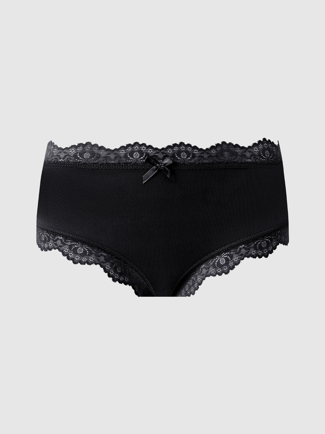Vera Micro &amp; Lace Trim Strappy Back Cheeky from Love It Curvy