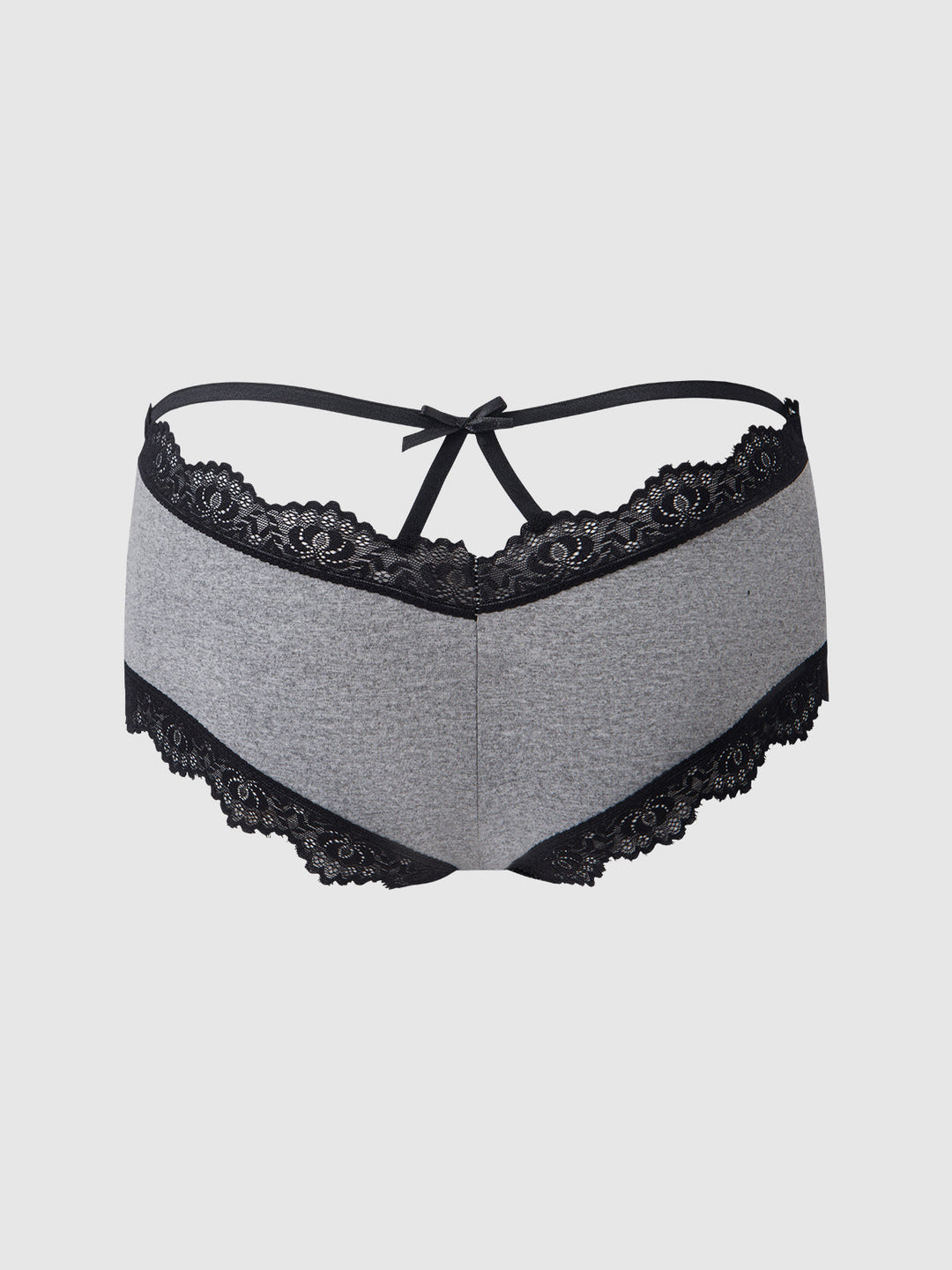 Vera Micro &amp; Lace Trim Strappy Back Cheeky from Love It Curvy