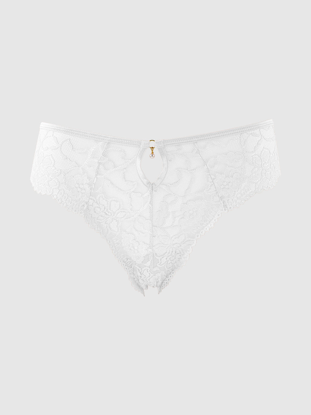 Gigi Stretch Lace Keyhole Tanga from Love It Curvy