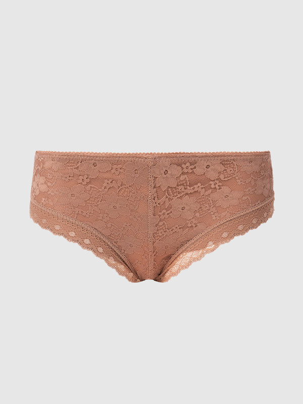 Caitlin Lace Cheeky With Mesh Lining from Love It Curvy
