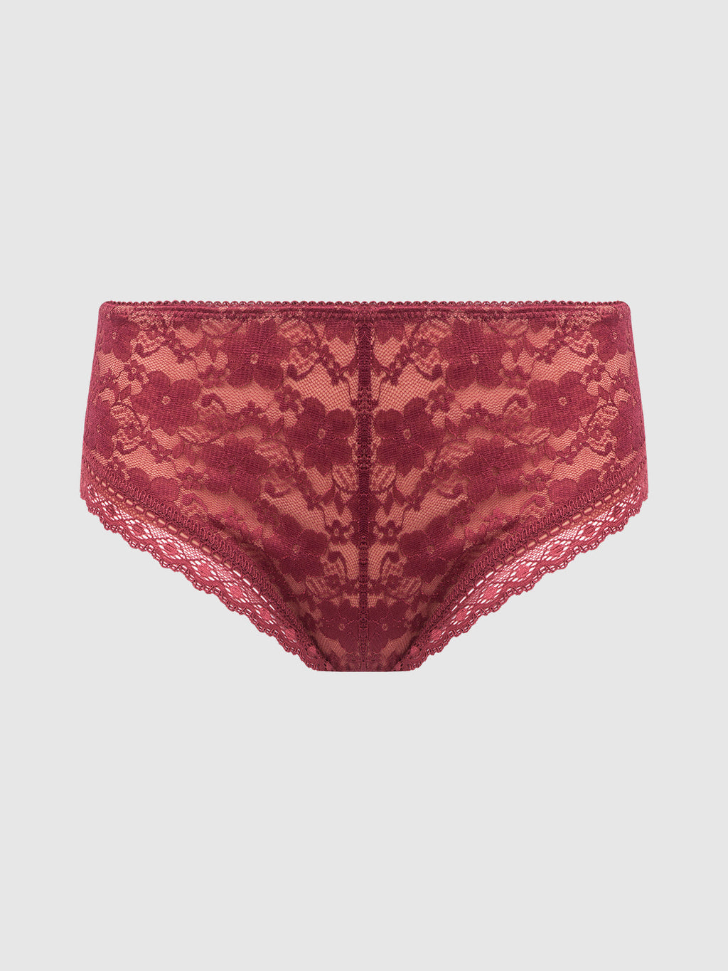 Caitlin Lace Cheeky With Mesh Lining from Love It Curvy