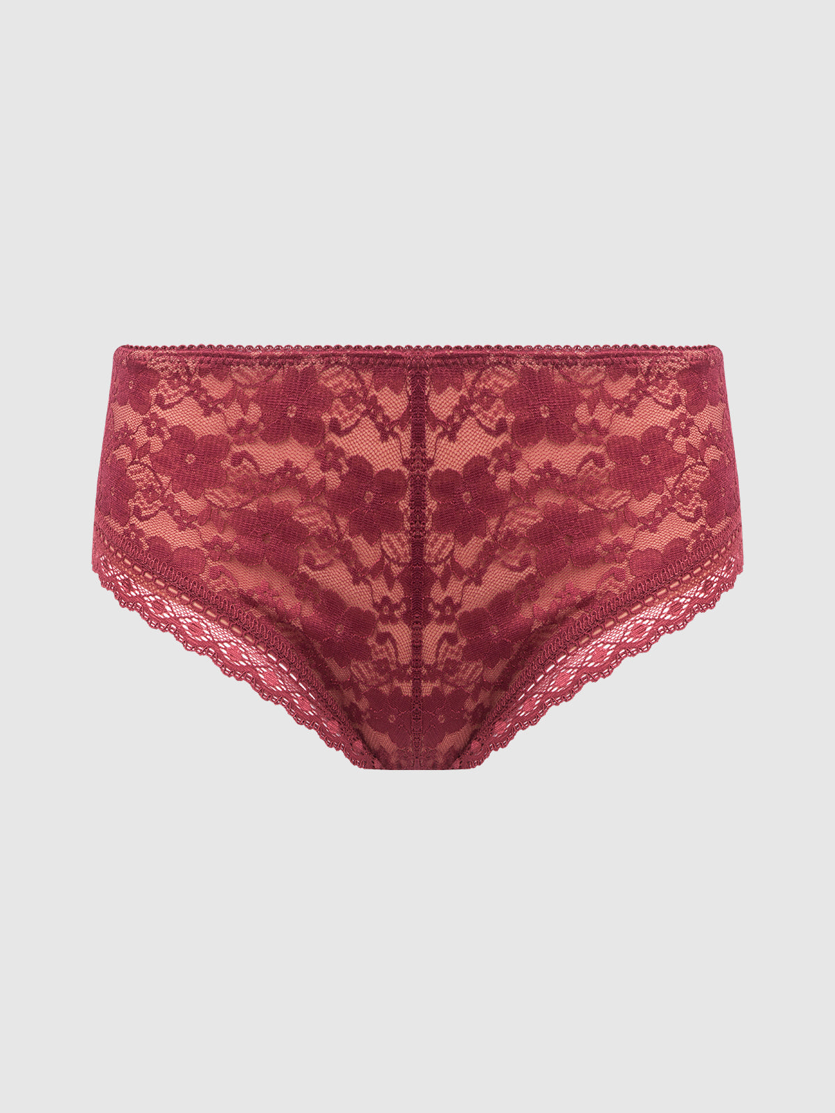 Caitlin Lace Cheeky With Mesh Lining from Love It Curvy