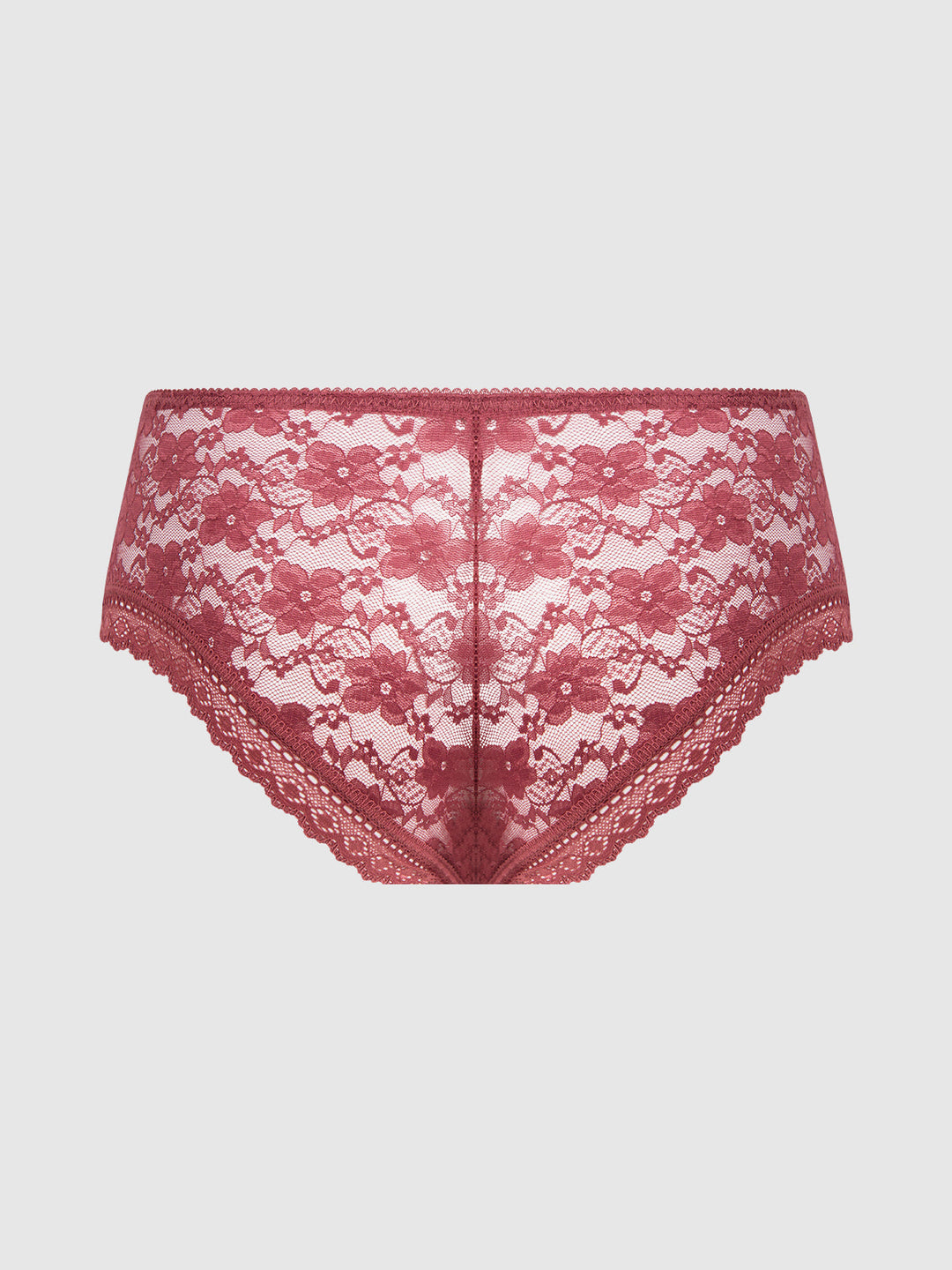 Caitlin Lace Cheeky With Mesh Lining from Love It Curvy