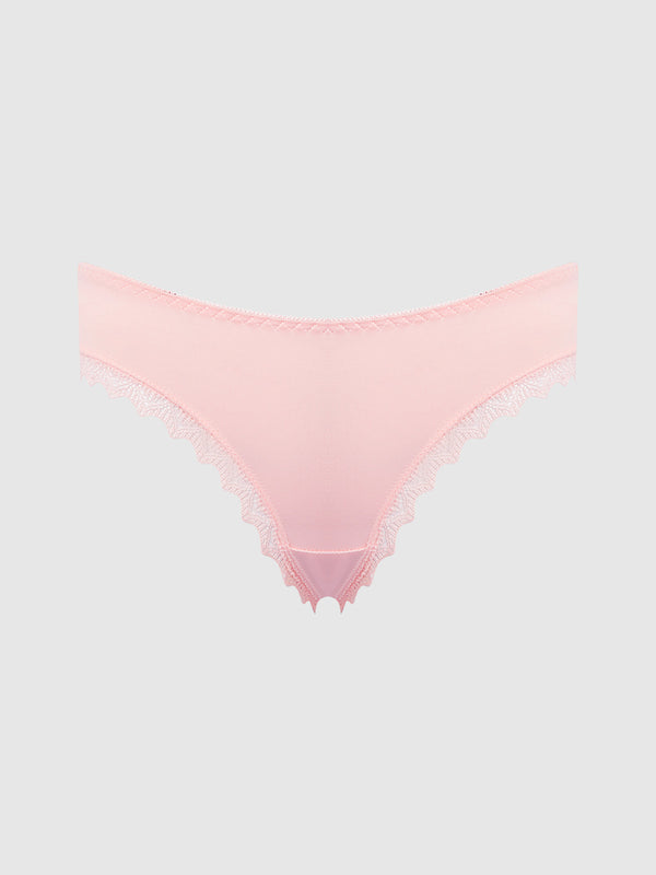 Vera Micro & Lace Heart Charm Cheeky from Love It Curvy