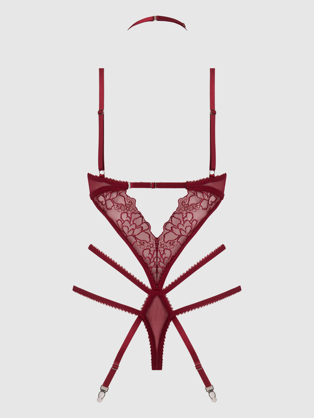 Eden Embroidered Lace Teddy from Love It Curvy