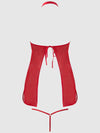 Dragon Mesh & Applique Chemise & G-String Set from Love It Curvy