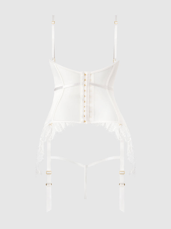 Bridal Satin & Lace Chemise Set from Love It Curvy