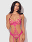 Nova Blacklight Lace Teddy from Love It Curvy