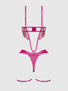 Nova Blacklight Lace Teddy from Love It Curvy