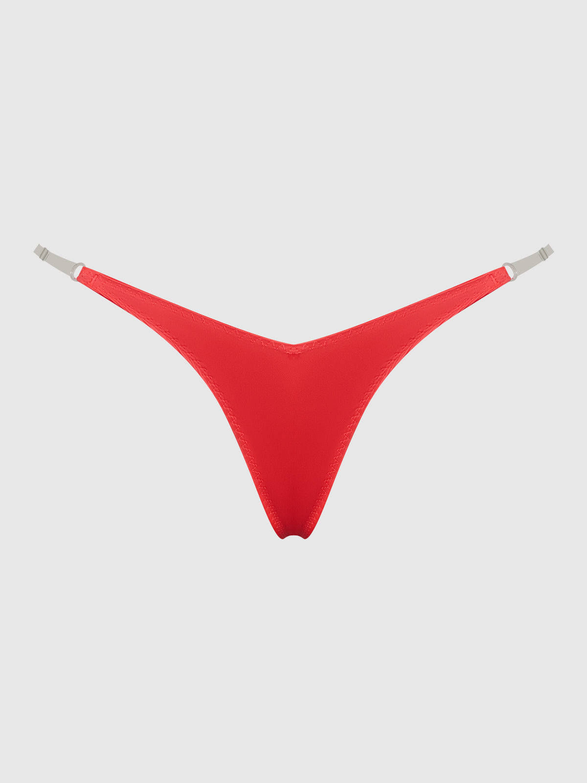 Krystal Clear Strap Thong from Love It Curvy