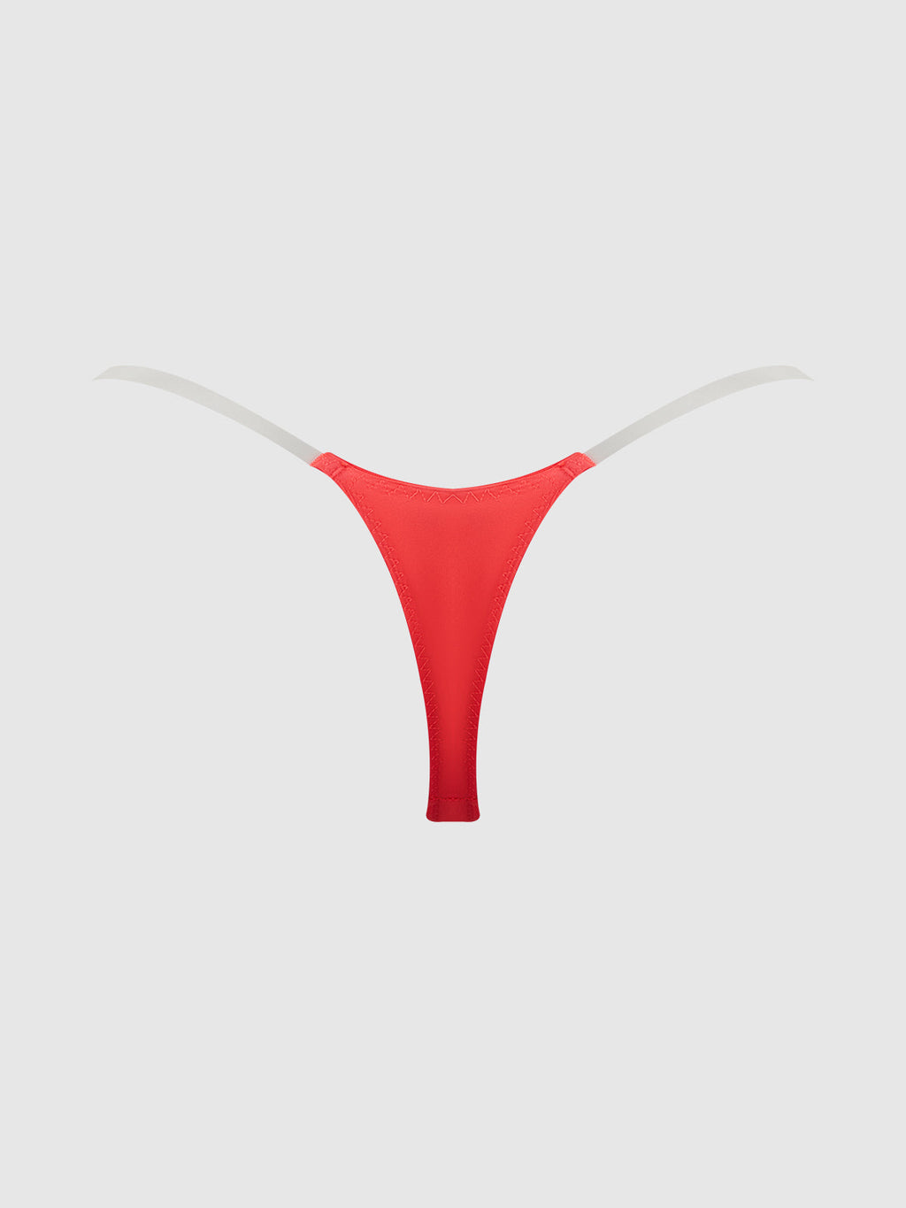 Krystal Clear Strap Thong from Love It Curvy