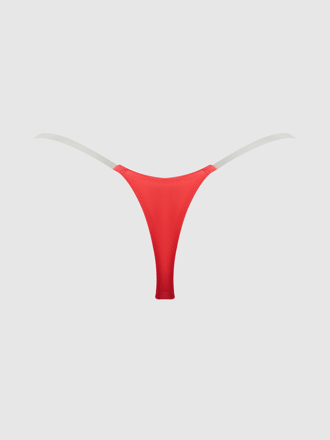 Krystal Clear Strap Thong from Love It Curvy