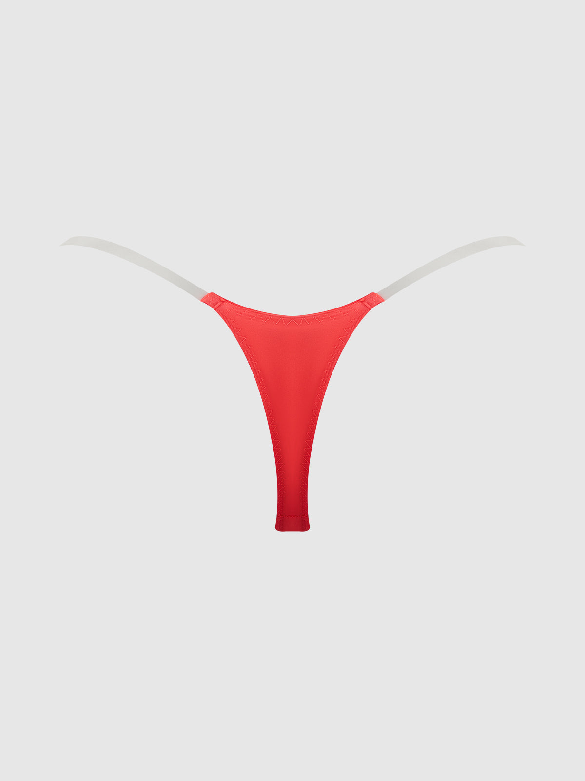 Krystal Clear Strap Thong from Love It Curvy