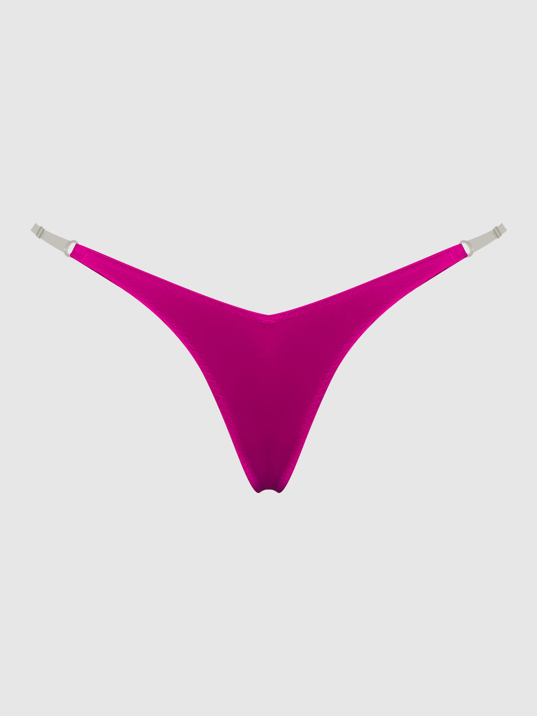 Krystal Clear Strap Thong from Love It Curvy