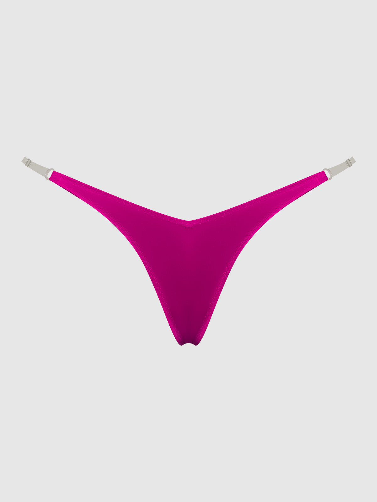 Krystal Clear Strap Thong from Love It Curvy