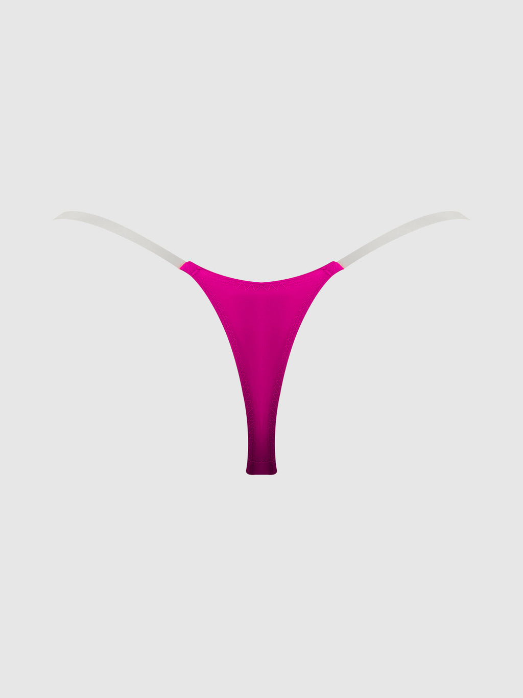 Krystal Clear Strap Thong from Love It Curvy
