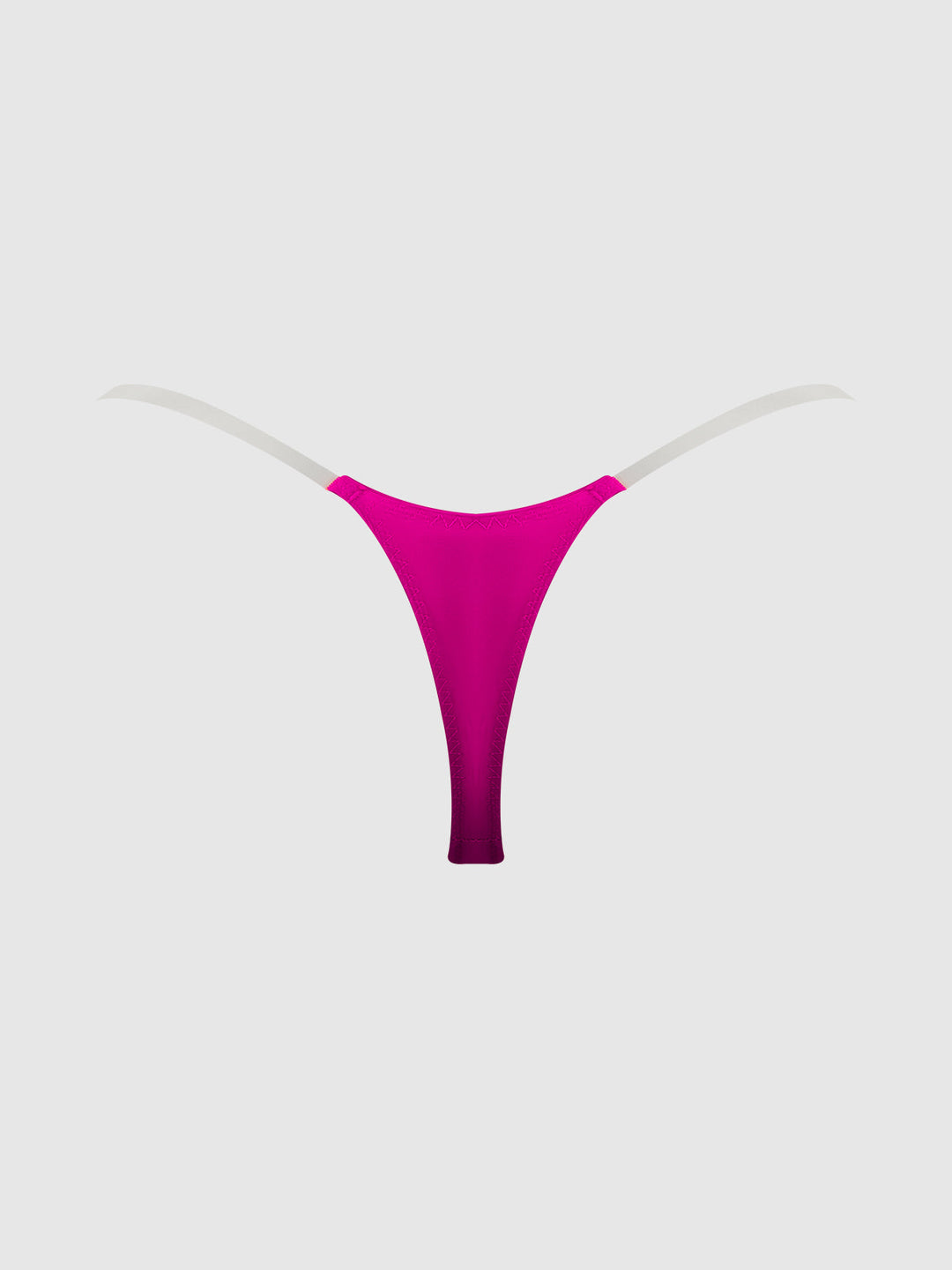 Krystal Clear Strap Thong from Love It Curvy
