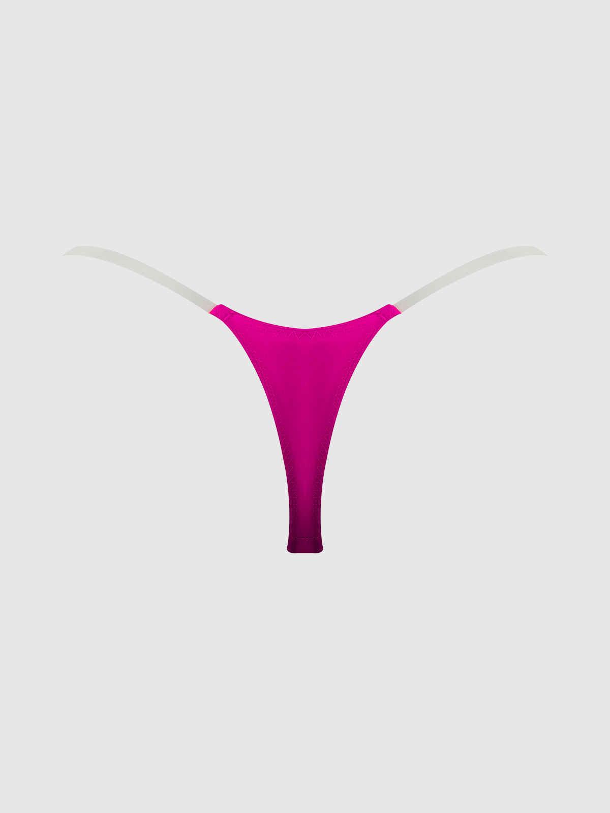 Krystal Clear Strap Thong from Love It Curvy