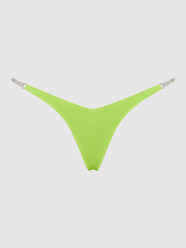 Krystal Clear Strap Thong from Love It Curvy