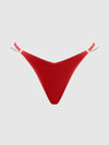 Krystal Rhinestone & Side Slider Thong from Love It Curvy