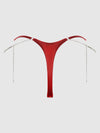Krystal Rhinestone & Side Slider Thong from Love It Curvy