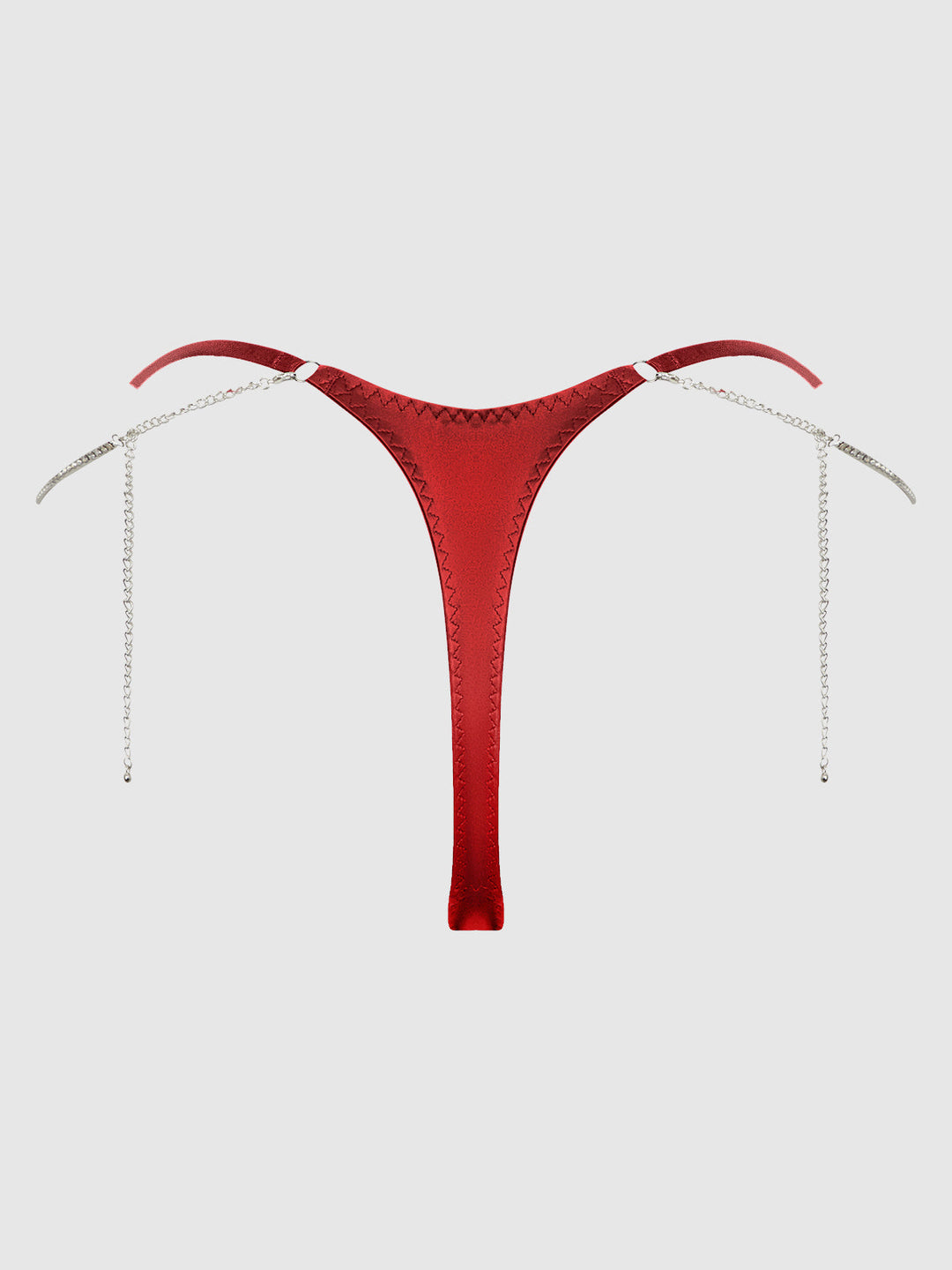 Krystal Rhinestone &amp; Side Slider Thong from Love It Curvy