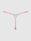 Krystal Rhinestone Net Back G-String from Love It Curvy
