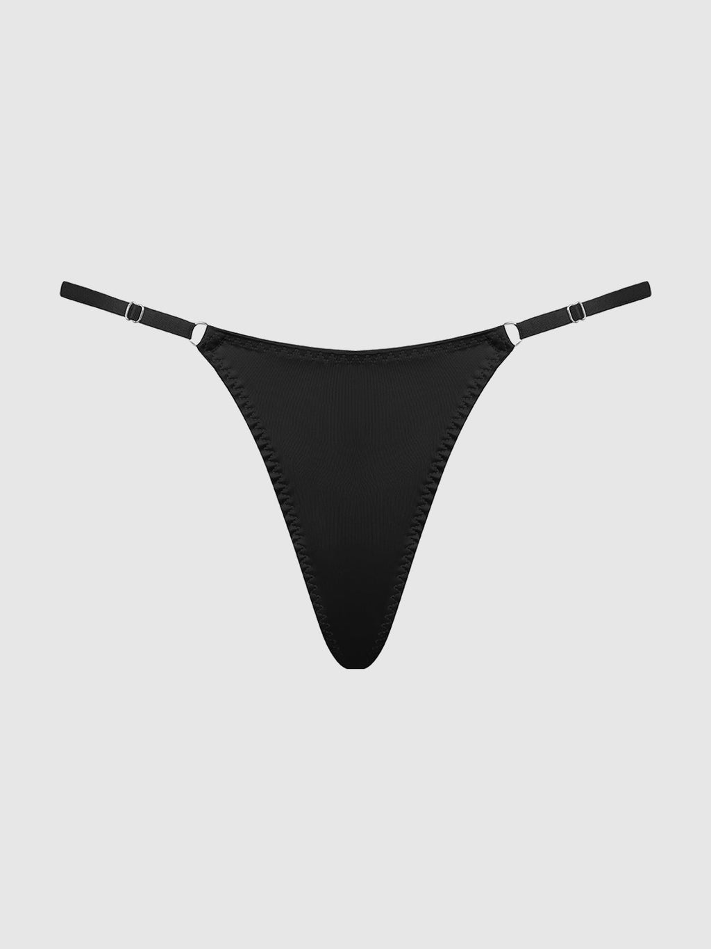 Krystal Rhinestone Net Back G-String from Love It Curvy