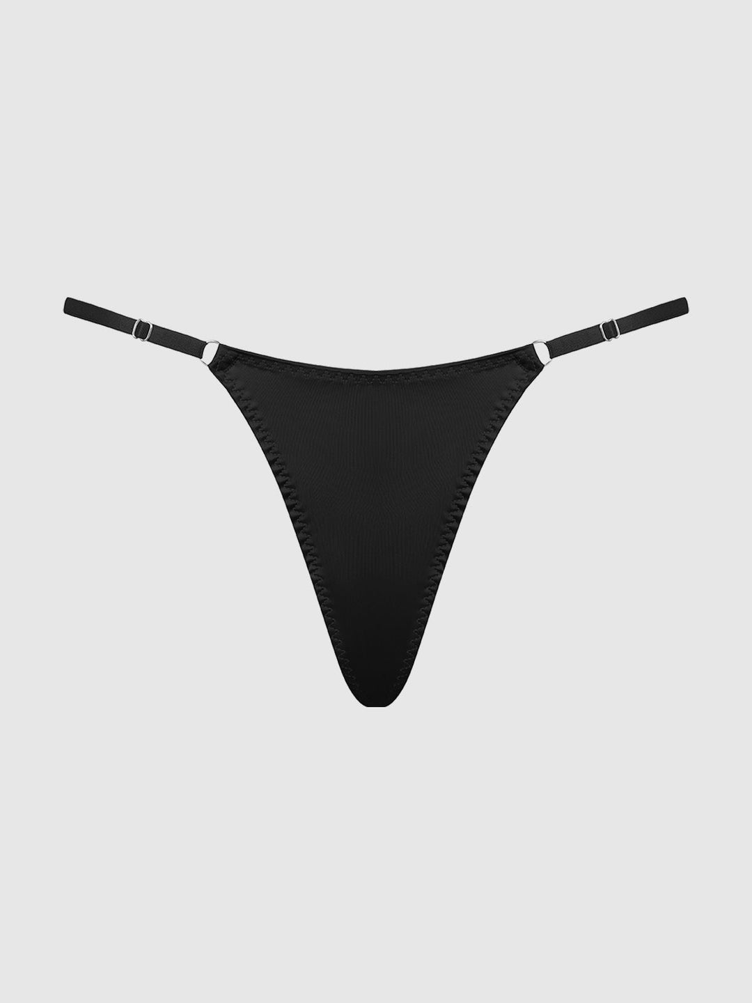 Krystal Rhinestone Net Back G-String from Love It Curvy