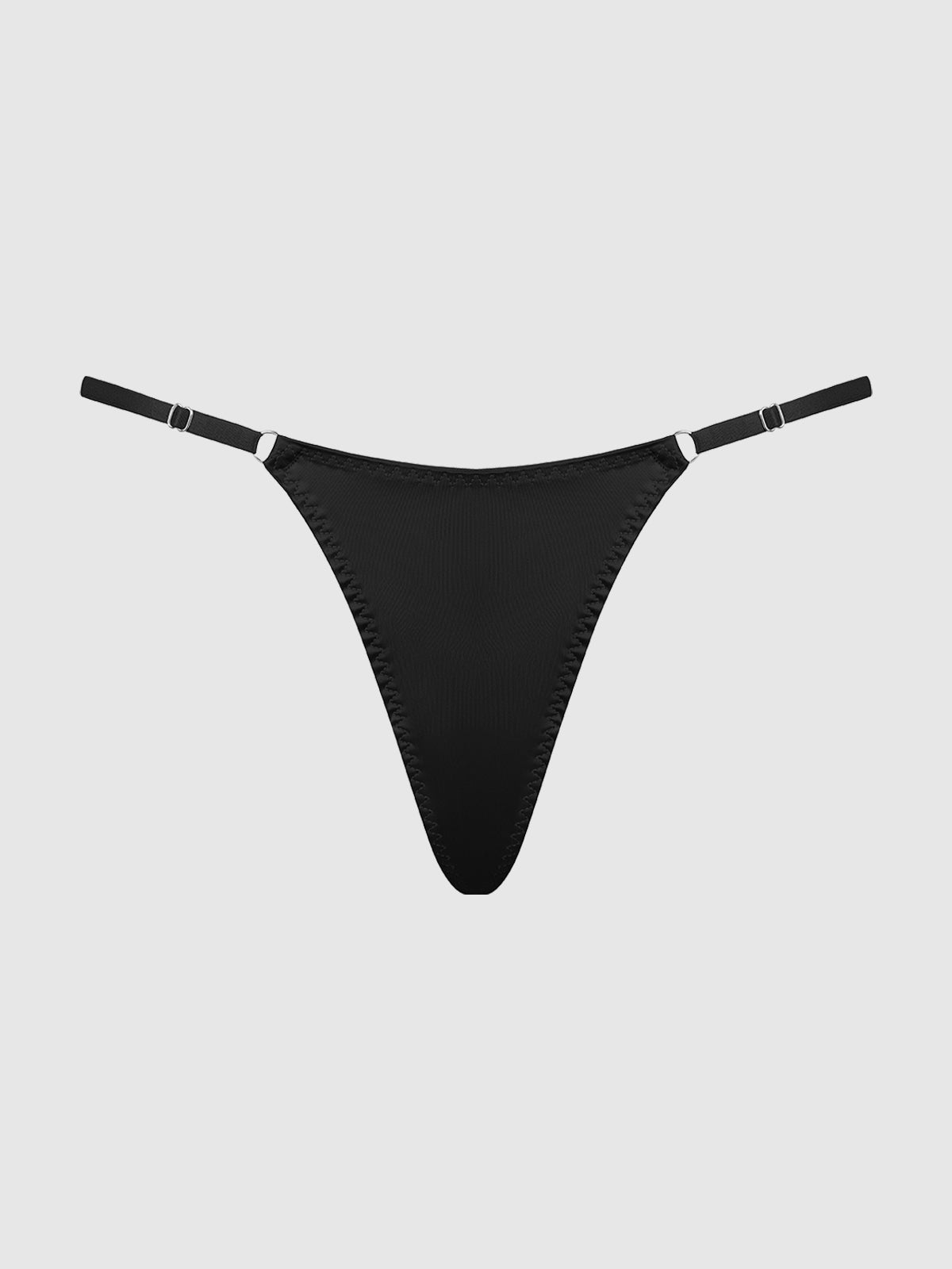 Krystal Rhinestone Net Back G-String from Love It Curvy