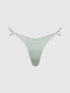 Krystal Rhinestone & Side Slider Thong from Love It Curvy