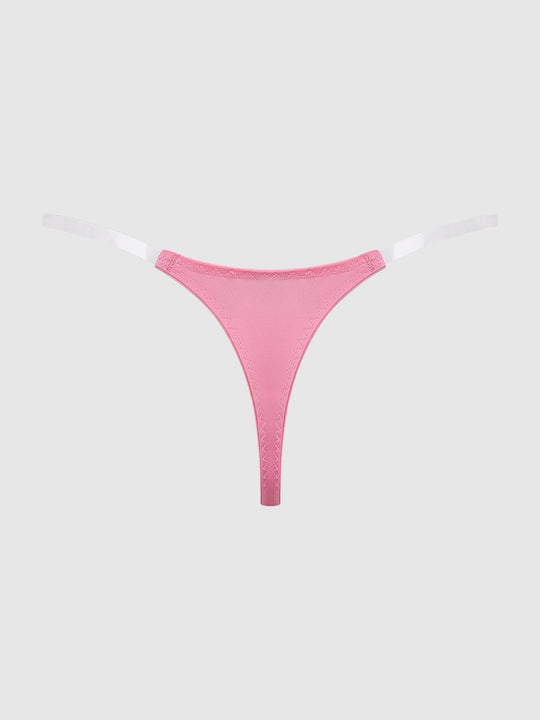 Krystal Clear Side Slider Thong from Love It Curvy