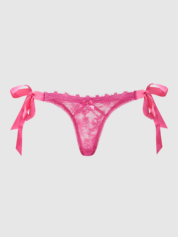 Victoria Lace Drop Off Tie Side Bikini | Love It Curvy