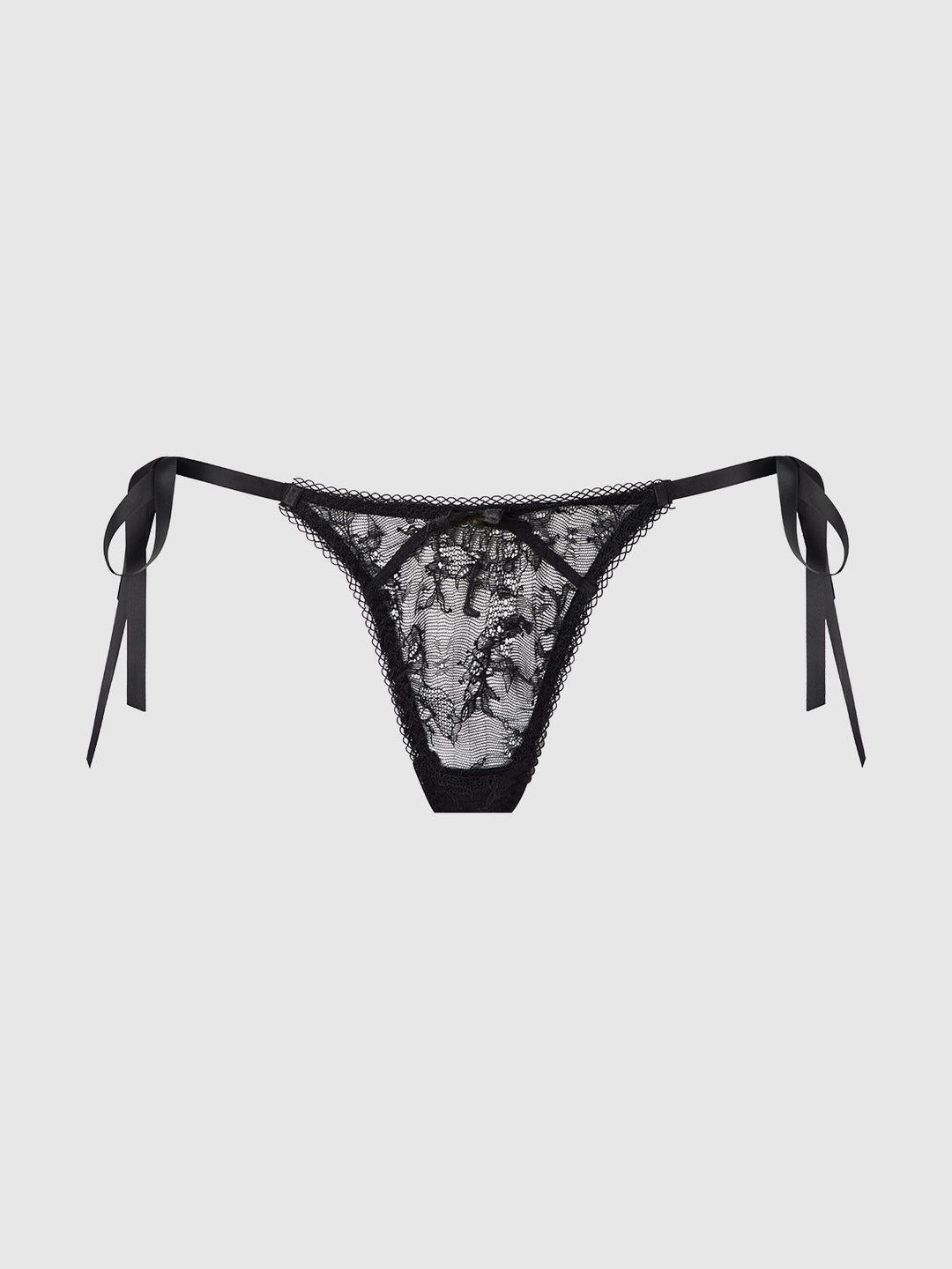 Victoria Lace Drop Off Tie Side G-String from Love It Curvy