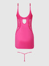 Issadora Oilslick & Lace Underwire Chemise Set from Love It Curvy