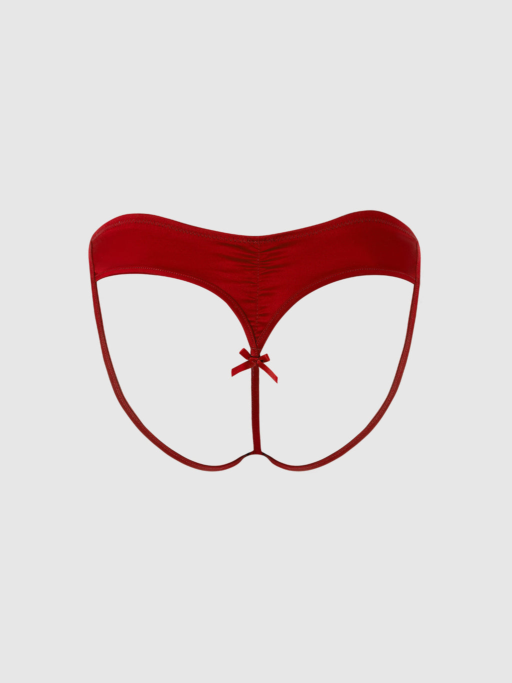 Brigeta Satin Open Back Hipster from Love It Curvy