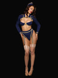 NAVY / GOLD