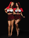 Lil Red Bustier, Skirt & Hood Set from Love It Curvy