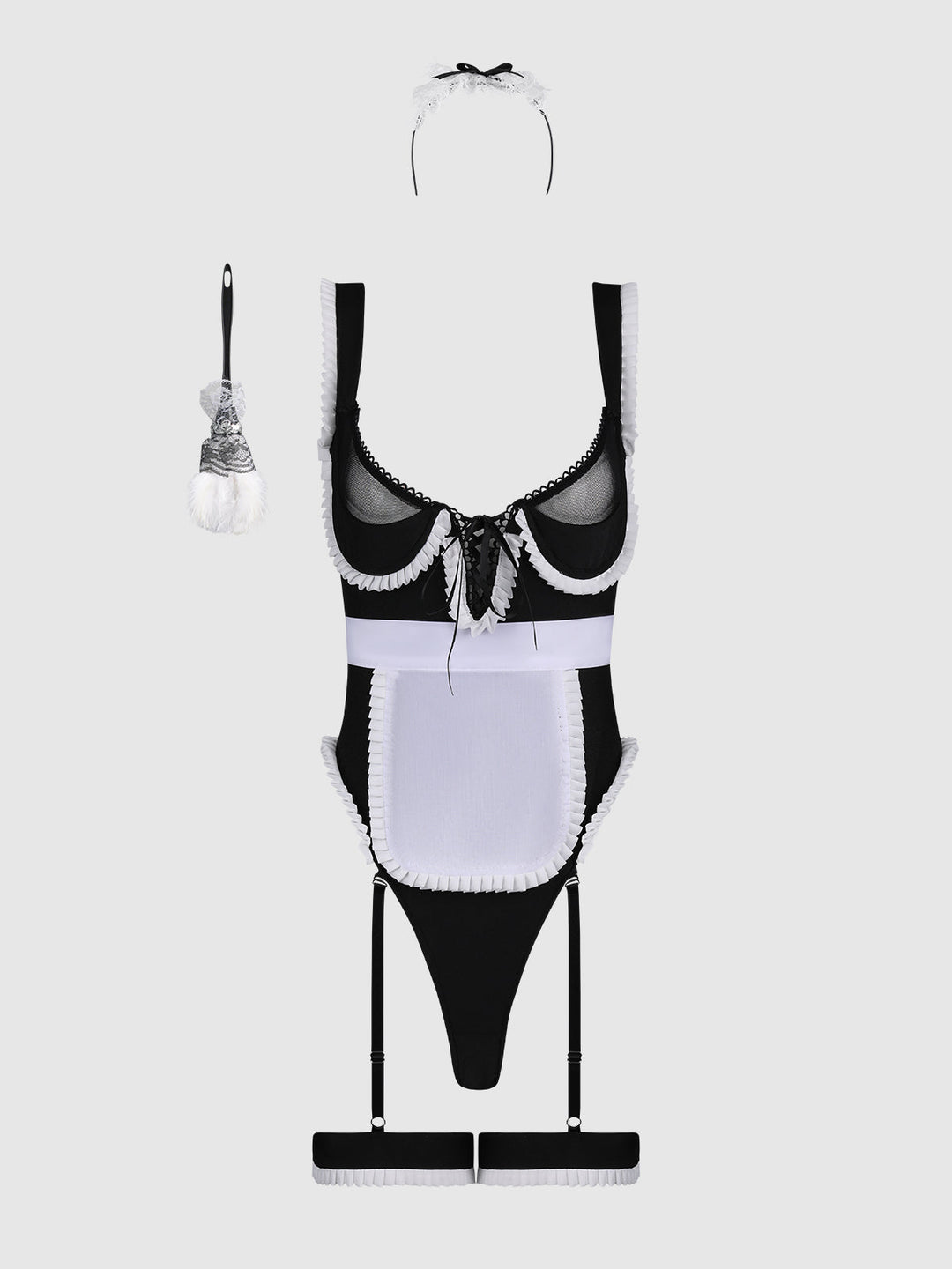 Maid Teddy, Apron, Headpiece &amp; Duster from Love It Curvy