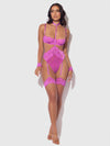 Reanna Lace & Chain Handcuff Teddy from Love It Curvy