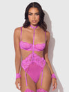 Reanna Lace & Chain Handcuff Teddy from Love It Curvy