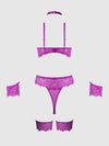 Reanna Lace & Chain Handcuff Teddy from Love It Curvy