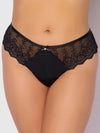 Vera Lace & Micro Strappy Back Thong from Love It Curvy