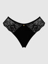 Vera Lace & Micro Strappy Back Thong from Love It Curvy