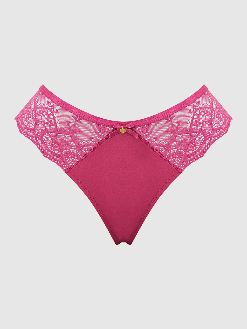 Vera Lace & Micro Strappy Back Thong from Love It Curvy