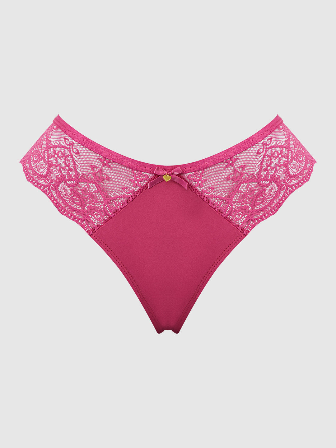 Vera Lace &amp; Micro Strappy Back Thong from Love It Curvy